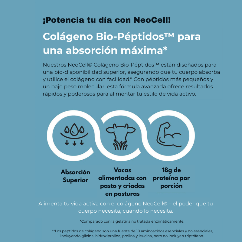 Bellaria - Colágeno Bio-Péptidos en Polvo 20oz NeoCell