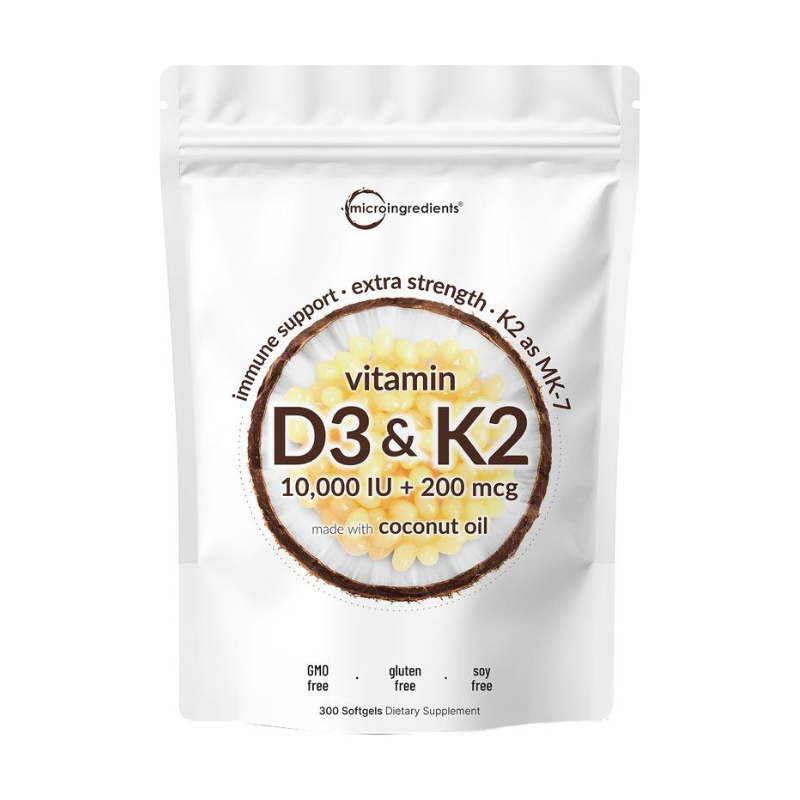 Bellaria - Suplemento de Vitamina D3&K2 en cápsulas blandas de Micro Ingredients