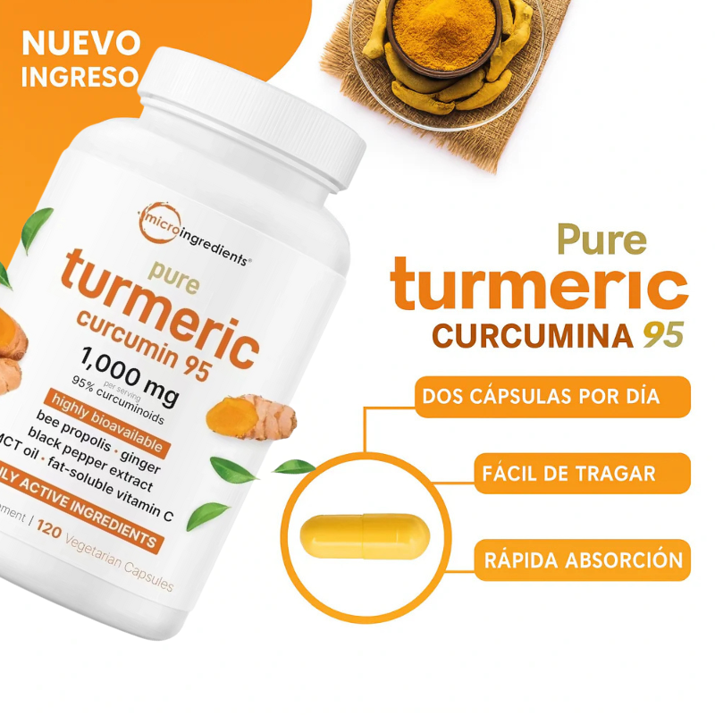 Bellaria - Cúrcuma con Curcumina Micro Ingredients