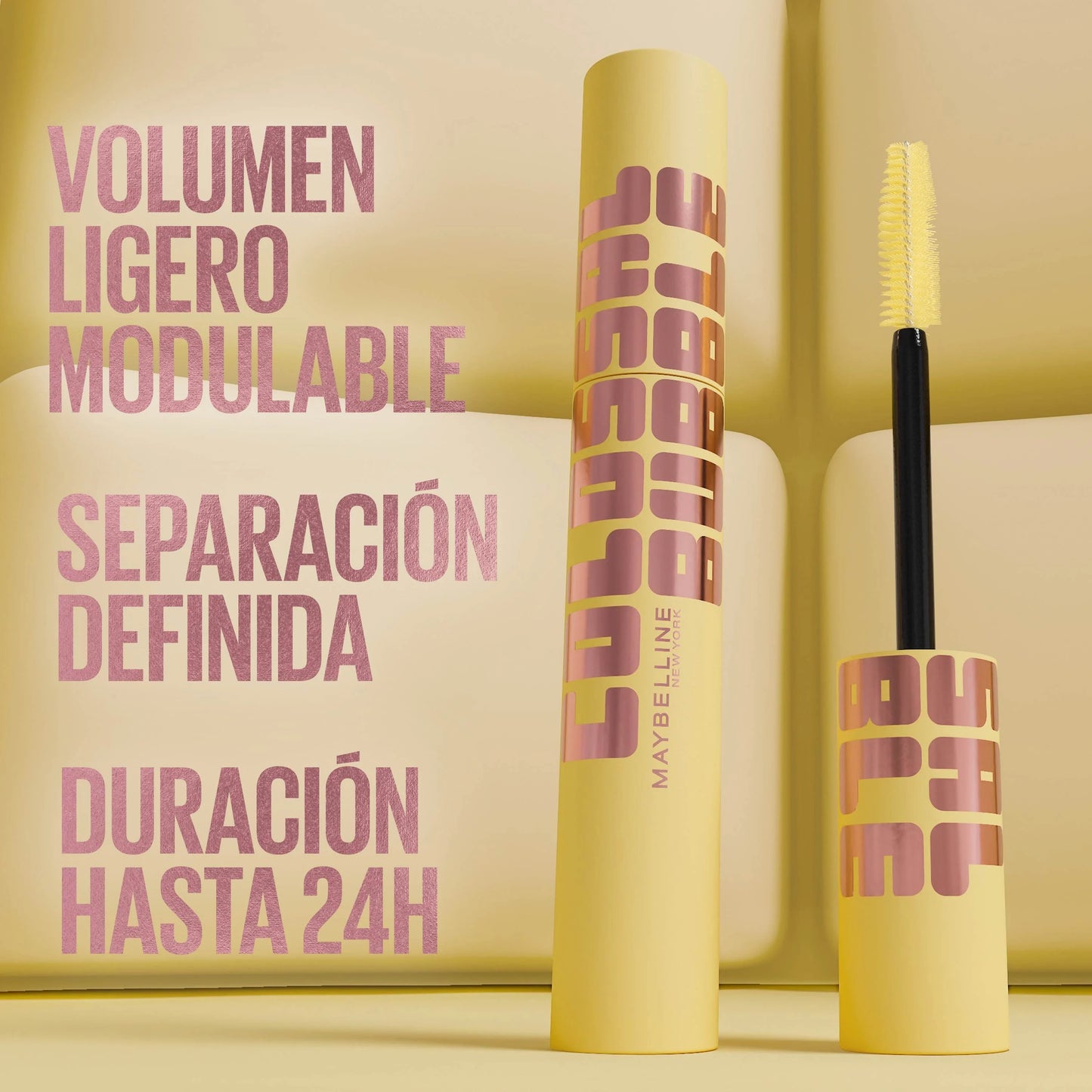 Bellaria - Máscara de Pestañas Colossal Bubble de Maybelline