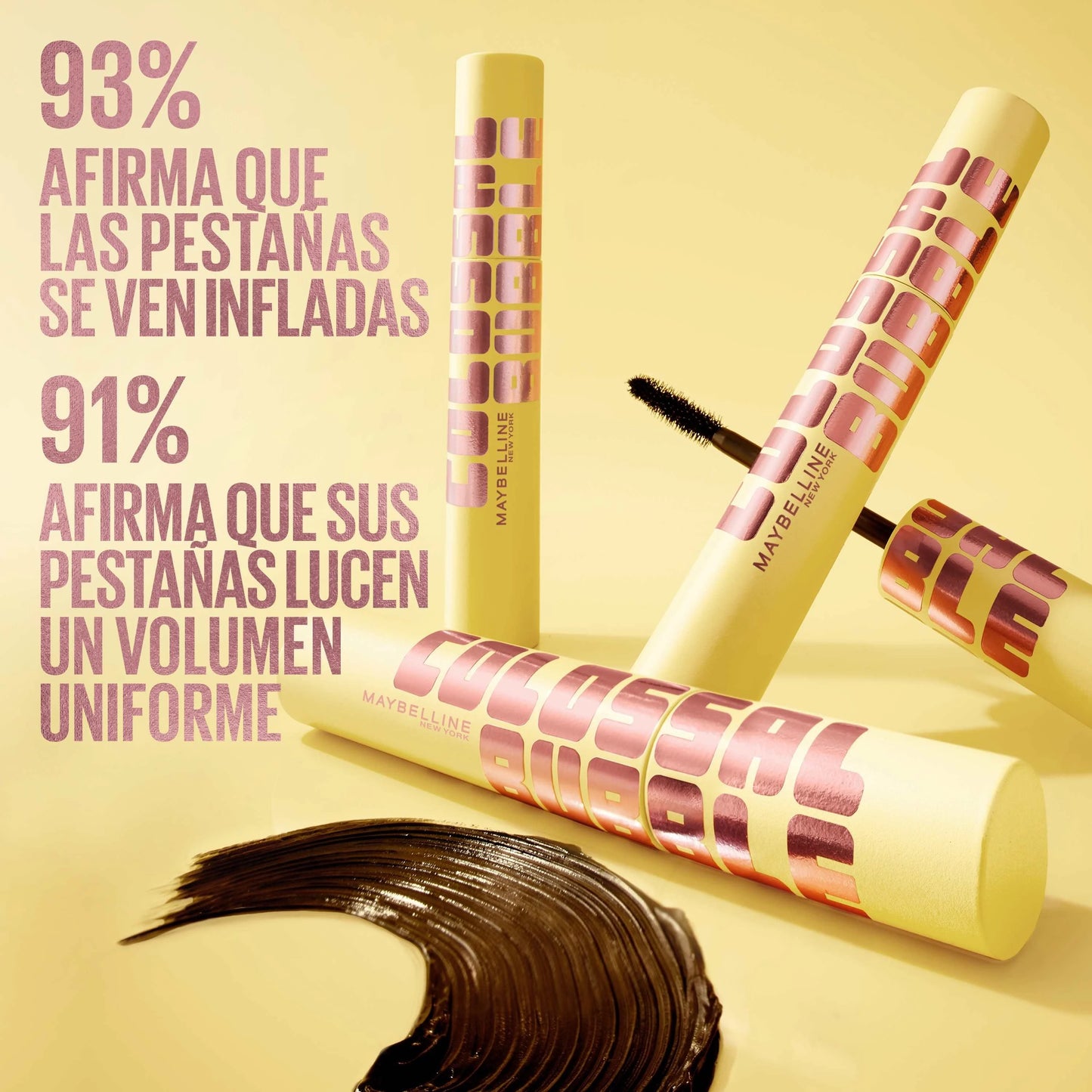 Bellaria - Máscara de Pestañas Colossal Bubble de Maybelline