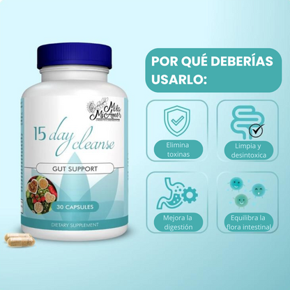 Bellaria - 15 Días de Limpieza Apoyo para el Intestino y el Colon