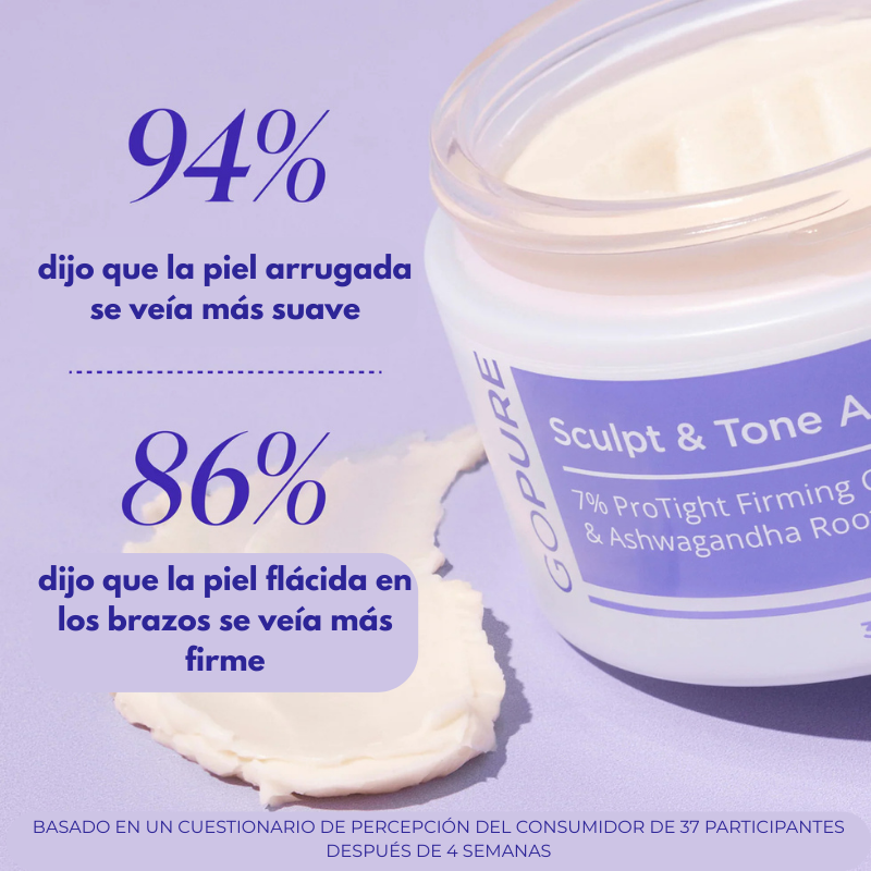 Bellaria - Crema Esculpidora y Tonificante para brazos goPure