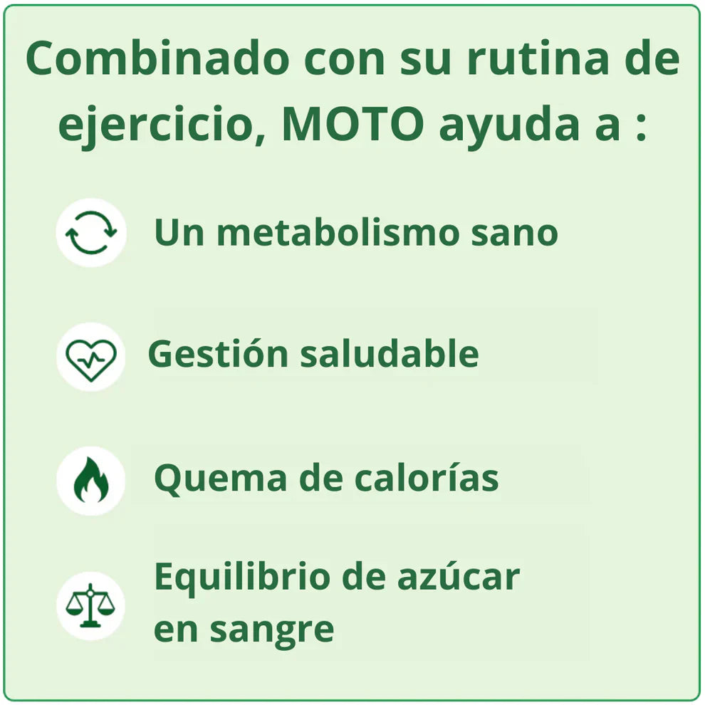 Bellaria - MOTO Cápsulas que aceleran el metabolismo