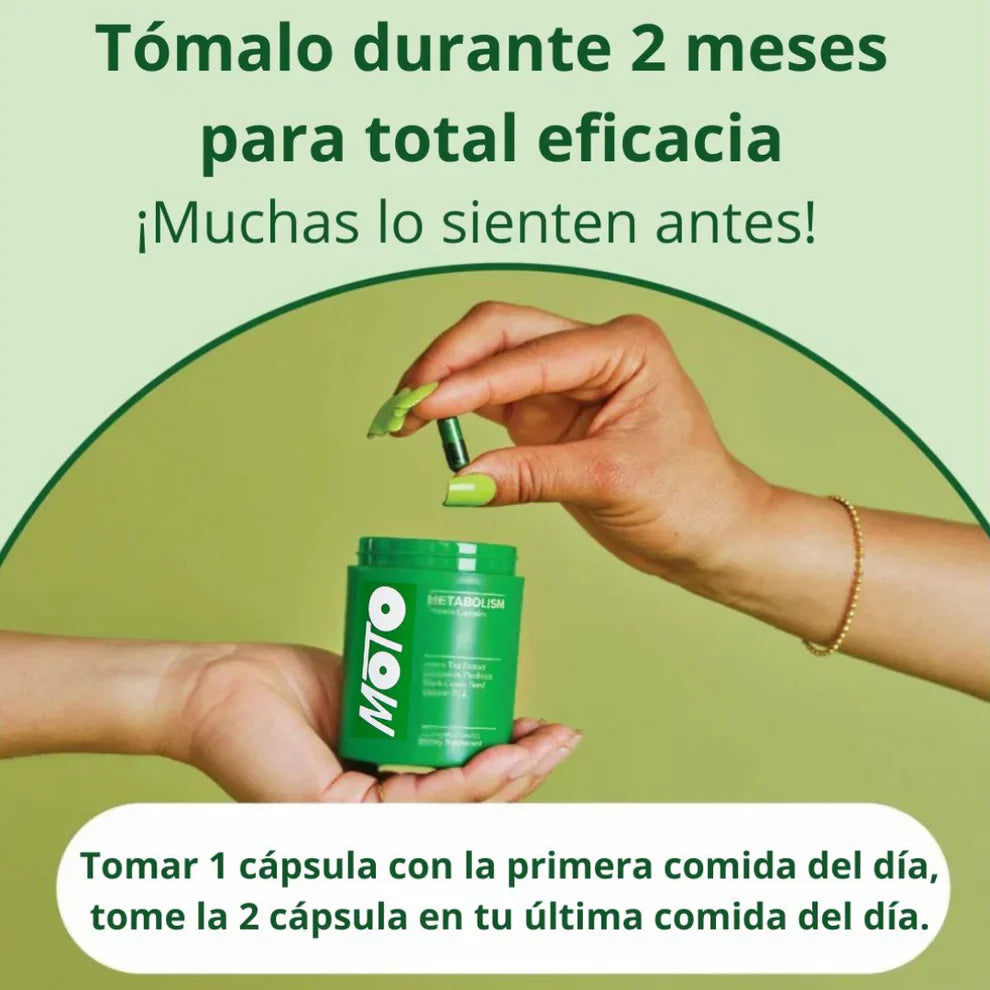 Bellaria - MOTO Cápsulas que aceleran el metabolismo