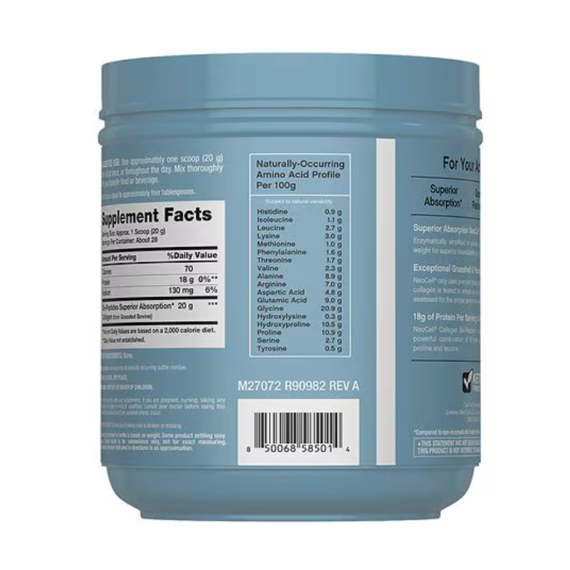 Bellaria - Colágeno Bio-Péptidos en Polvo 20oz NeoCell