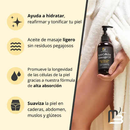 Bellaria - Aceite Anti Celulítico de Masaje