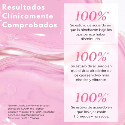 Bellaria - Parches de Hidrogel con Colágeno y Péptidos para Ojos COSRX