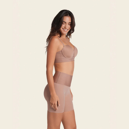 Bellaria - Short de control moderado aspecto invisible con fajón antideslizante