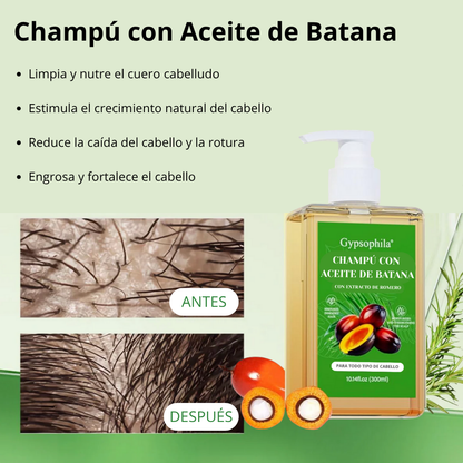 Bellaria - Champú con Aceite de Batana con Gypsophila